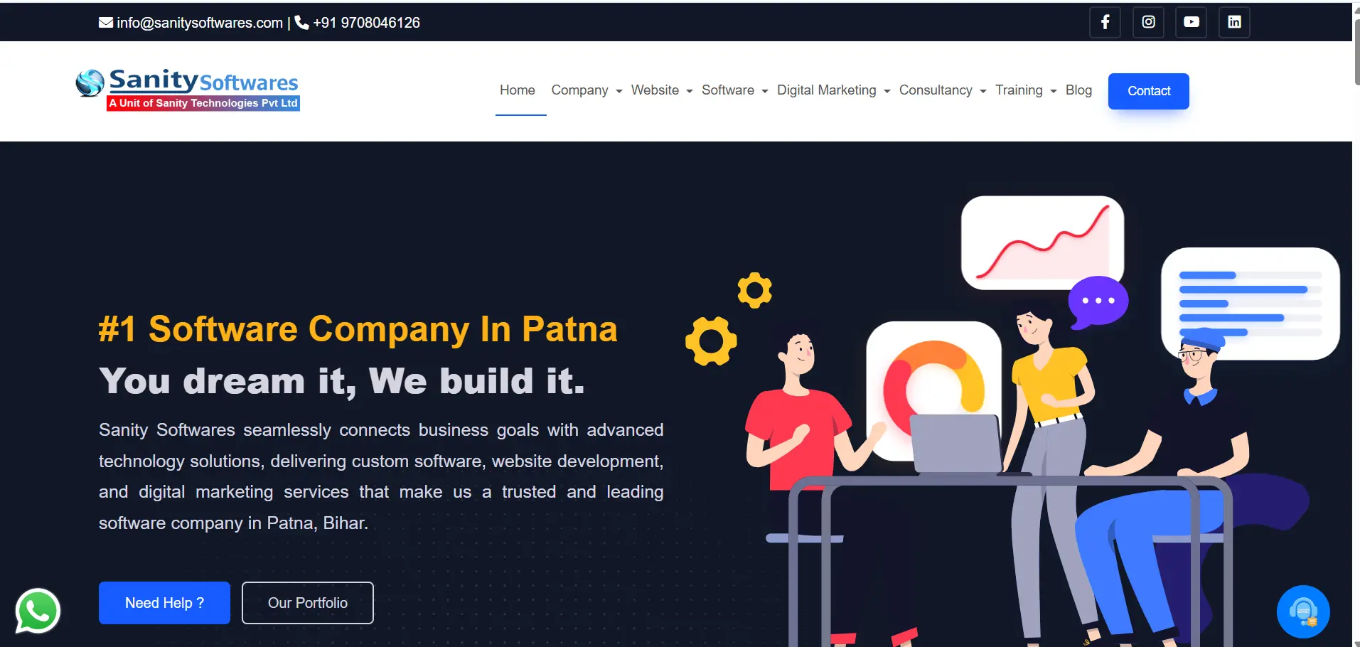 IT Companies in Patna - Sanity Software