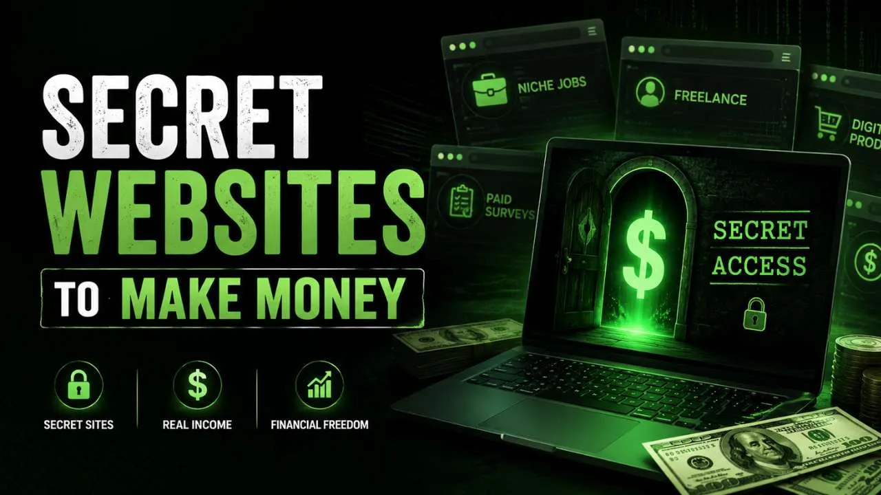 Secret Websites to Make Money