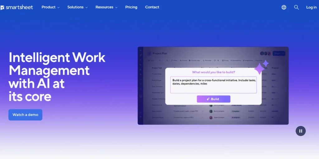 Smartsheet - Monday.com Alternatives