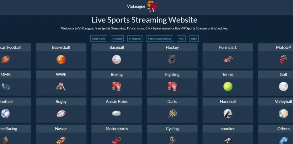 Stream2Watch Alternatives - VIPLeague