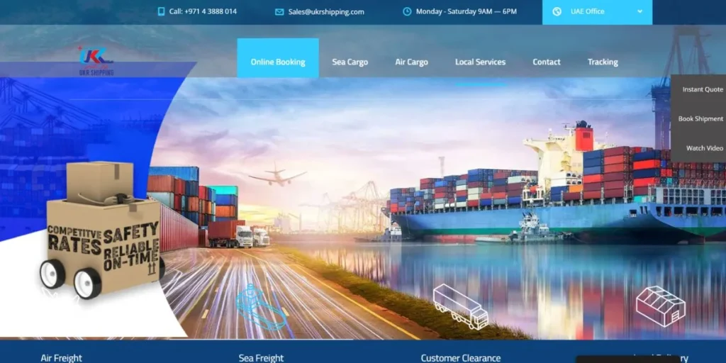 UKR Shipping LLC - Logistics Companies in Dubai