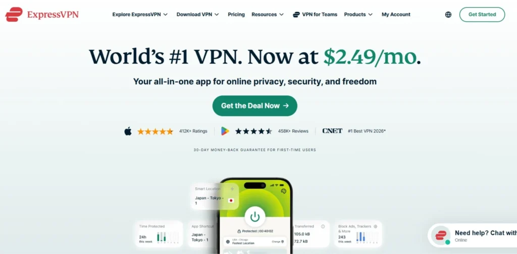 VPNs for Anonymous Surfing - ExpressVPN