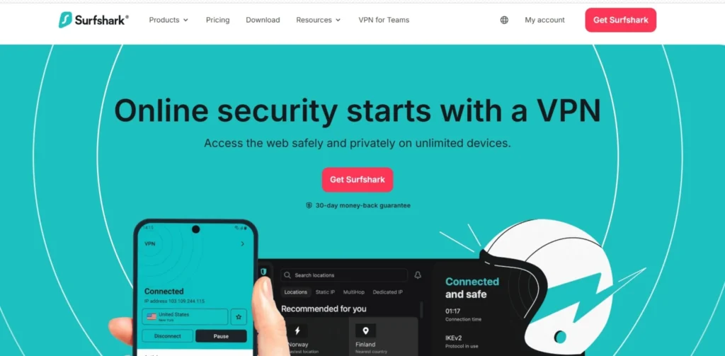 VPNs for Anonymous Surfing - Surfshark