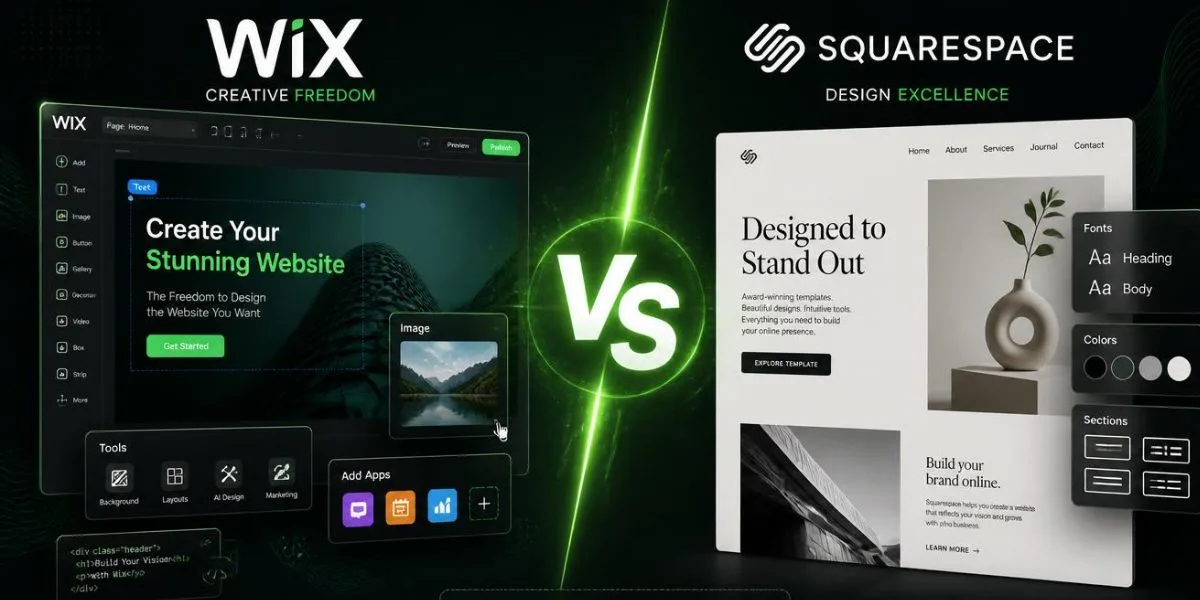 Wix vs Squarespace